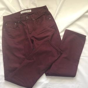 Men’s EXPRESS Burgundy Jeans